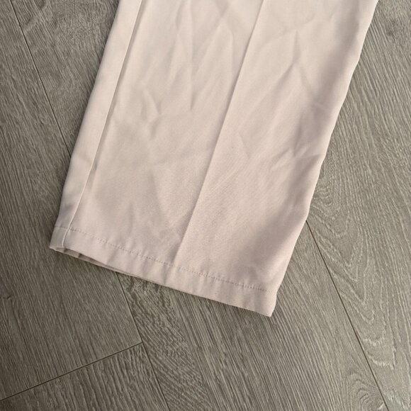 Dazy Tan Stretch High Waist Pleated Pants | Size L | Wide Leg - Picture 3 of 5